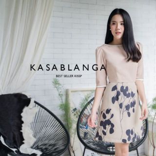 SHP022 : KASABANGKA dress (🍎 use code " KISSPMAR " discount 100.- LIMITED CODE)