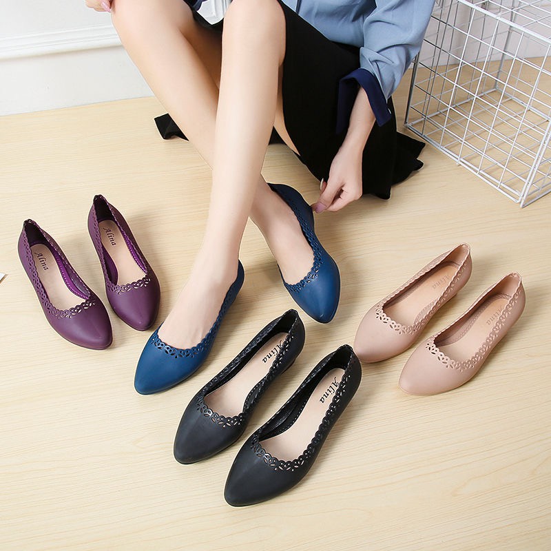 [ มี 4 สี ] Banzai - รองเท้า คัชชูเจลลี่ รองเท้าผู้หญิง สวย นุ่มสบายเท้า