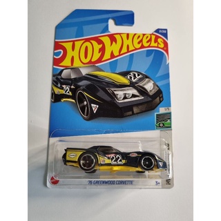 รถเหล็ก Hotwheels 76 GREENWOOD CORVETTE (ib30)