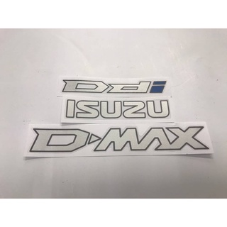 สติ๊กเกอร์ดั้งเดิม ISUZU D-MAX DDi สีฟ้า สำหรับติดฝาท้ายรถ ISUZU D-MAX DDi BLUEPOWER ปี2019-2020