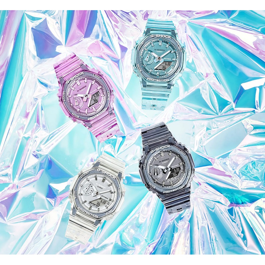 Casio G-Shock Mini นาฬิกาข้อมือผู้หญิง รุ่นGMA-S2100SK(GMA-S2100SK-1A,GMA-S2100SK-2A,GMA-S2100SK-4A,GMA-S2100SK-7A)