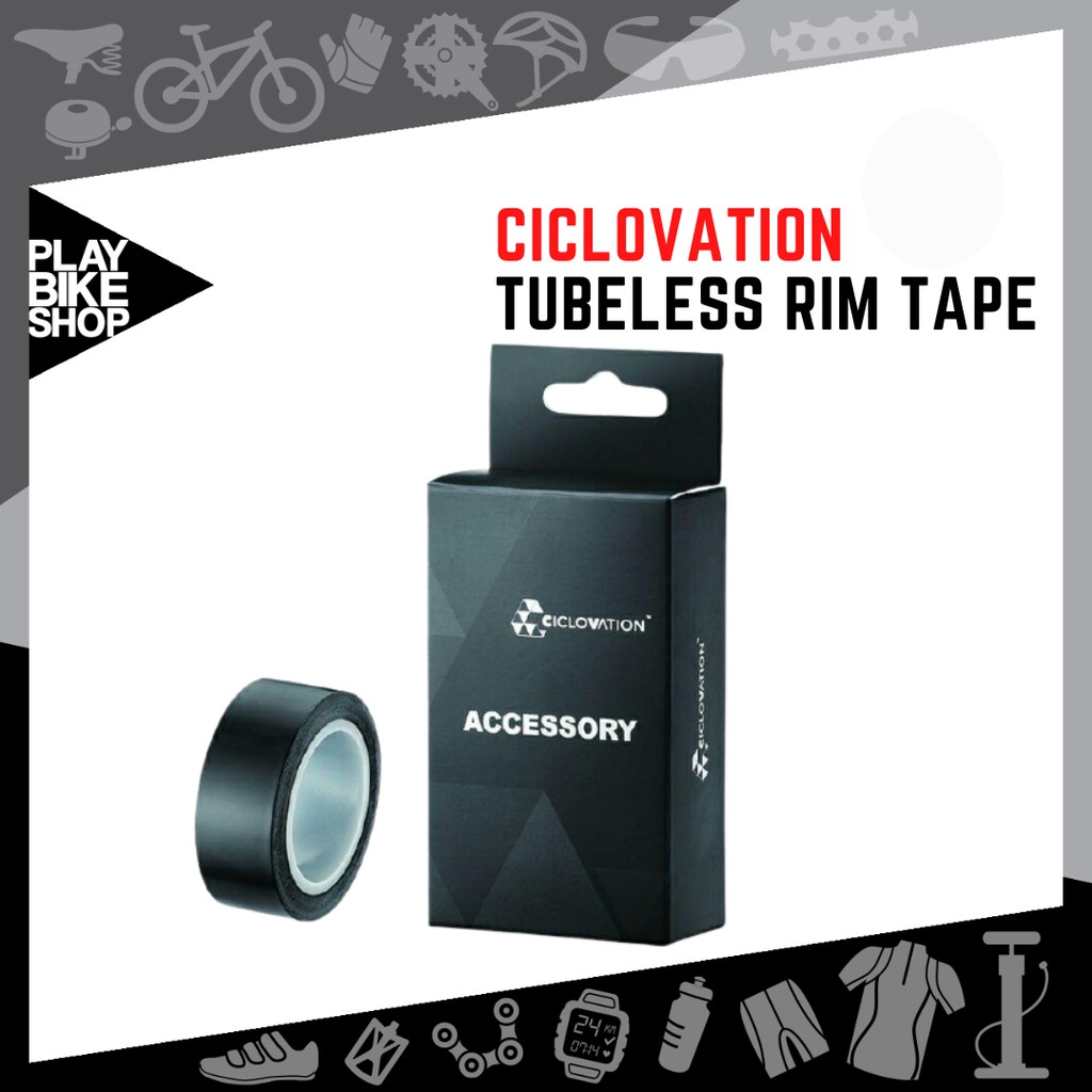 CICLOVATION   ริมเทปล้อจักรยาน  Tubeless #Ciclovation Tubeless Rim Tape  กว้าง 22 มม. / 24 มม. และ 3