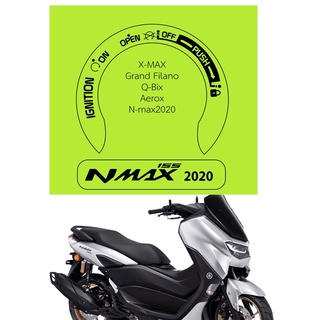 สติ๊กเกอร์ sticker เปิด-ปิด Nmax2020-2021 ถูกที่สุดในช๊อปปี้