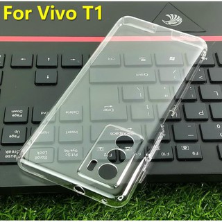 เคสโทรศัพท์มือถือ PC แข็ง แบบใส กันกระแทก สําหรับ Vivo T1 S10E S9E S7 S9 Y81 IQOO Z5 Z3 X50 X60 X70 Pro Pro+