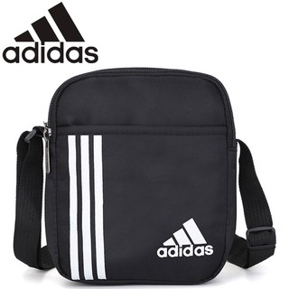 【จัดส่งภายใน 24 ชั่วโมง】Adidas and Nike bag กระเป๋าสะพายข้าง กระเป๋า basic สีดำ