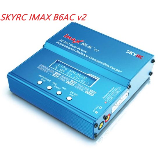 🎉ส่งจากไทย มีประกัน🎉  SKYRC iMAX B6AC V2 Charger LiPo/LiFe/LiIon 1-6S 50W 6A ของแท้ต้อง SKYRC