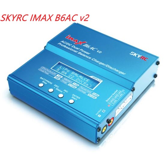 🎉ของแท้ ส่งจากไทย🎉  SKYRC iMAX B6AC V2 Charger LiPo/LiFe/LiIon 1-6S 50W 6A ของแท้ต้อง SKYRC B6ACv2