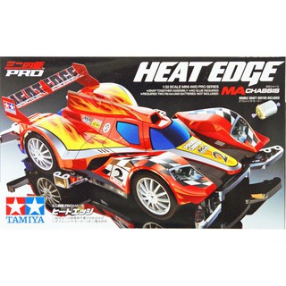 Mini4WD รถราง รถมอเตอร์ Tamiya 1/32 TA18636 HEAT EDGE (MA)