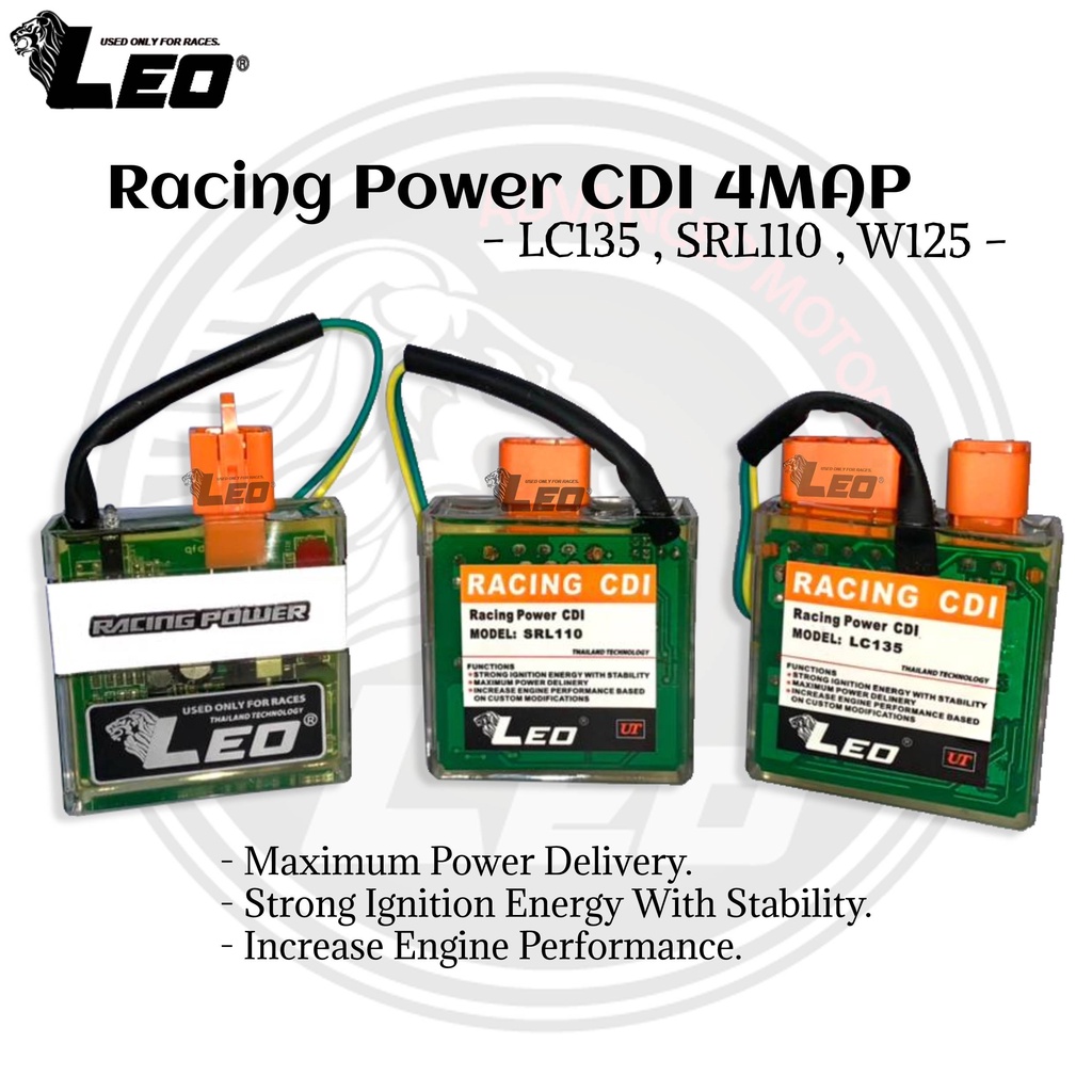 Leo RACING EDU / CDI (4MAP) [W125 / LC135 / SRL110]