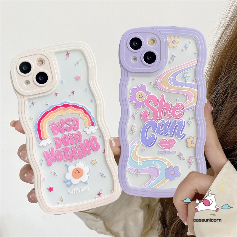 เคสโทรศัพท์มือถือ Tpu นิ่ม ปิดด้านหลัง พิมพ์ลายตัวอักษรภาษาอังกฤษ สี ...