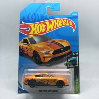 รถเหล็ก Hot wheels 2018 FORD MUSTANG GT (ib007)