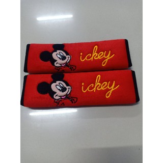 ‼️พร้อมส่ง‼️ที่หุ้มเบลล์ในรถยนต์ลายมิกกี้เมาส์mickey