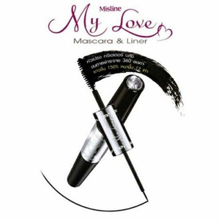 *ของแท้/ พร้อมส่ง* Mistine Pro Long My Love Mascara and Liner / มิสทีน โปร ลอง มายเลิฟ มาสคาร่า แอนด์ ไลเนอร์