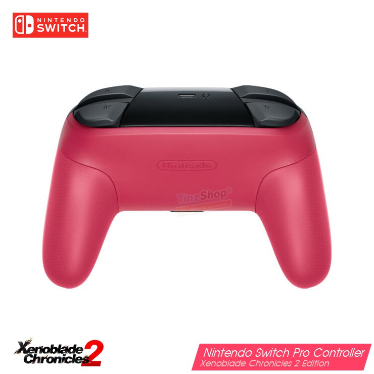 [จอยโปรแท้] Tinzshop Nintendo Switch Pro Controller : Xenoblade 2 จอยโปร ลายเซโนเบลด จอยแท้นินเทนโด้