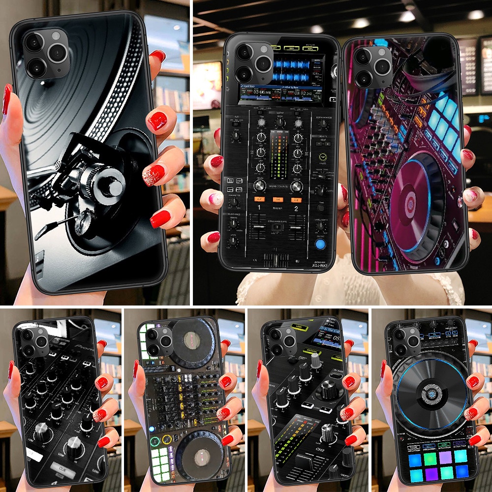 DJ Controller Mixer เคสโทรศัพท์สําหรับ iphone SE 2020 6 6S 7 8 11 12 13 Mini Plus X XS XR Pro Max สี