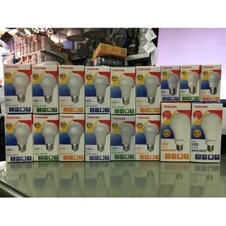 TOSHIBA หลอดไฟ LED 4W / 7W / 9W / 11W / 13W / 15W / 18W ขั้ว E27 แสงขาว / แสงคูล / แสงส้ม