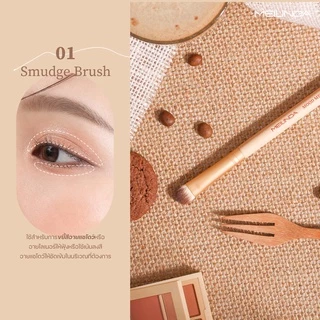 ♦️ของแท้·ส่งด่วน·ถูก♦️Mei Linda Mood Mellow Brush #MC4291 : meilinda เมลินดา มู้ด เมลโลว์ แปรงอายแชโดว์ x 1 ชิ้น dayse