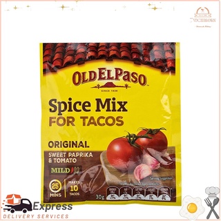 OLD EL PASO เครื่องปรุงทาโก้ 30 กรัม แพ็ค 6OLD EL PASO Taco Seasoning 30 g. Pack 6