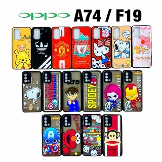 case เคส Oppo A74 4G A74 5G เคส Oppo F19 4G เคสออปโป้ พร้อมส่ง 3D