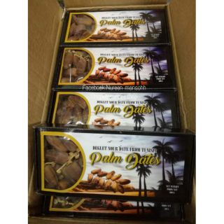 อินทผาลัมสายพันธุ์เดกเลจนัวร์ ยี่ห้อPalm Date  ลังบรรจุ12กล่อง