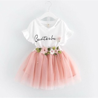 CUTE COLLECTION “พร้อมส่ง” ชุดแฟชั่นเด็กน่ารักสไตล์คุณหนูแนวหวานๆ น่ารักๆ Collection Sping Summer