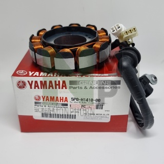 มัดไฟ ขดลวดจานไฟ ชุดจานไฟ ฟิลคอยล์  NOUVO 135 ELEGANCE แท้ YAMAHA STATOR ASSY