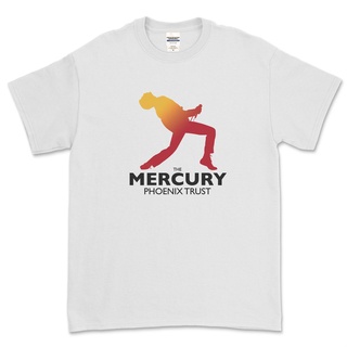 เสื้อยืดที่ต้องการตัวมากที่สุดเสื้อยืด พิมพ์ลาย The MERCURY PHOENIX TRUST Freedie MERCURYขนาดเต็มS-5XL