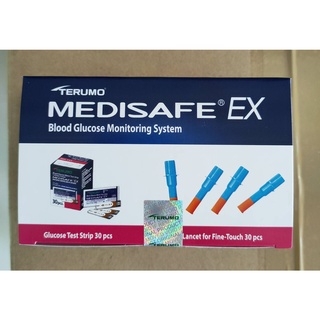 Terumo Medisafe ex ชุดแผ่นตรวจน้ำตาล(ของแท้)หมดอายุ 2024/05