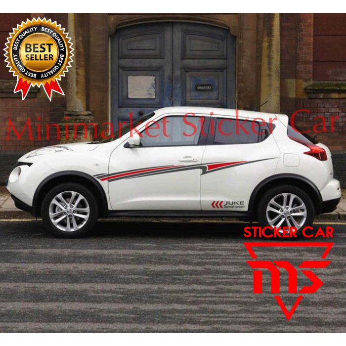 สติ๊กเกอร์ สติ๊กเกอร์ JUKE LIST BODY NISSAN JUKE รถ STRIPING BODY