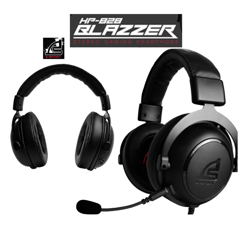 Signo HP-828 หูฟังเกมมิ่ง สีดำ ครอบหู Over-Ear