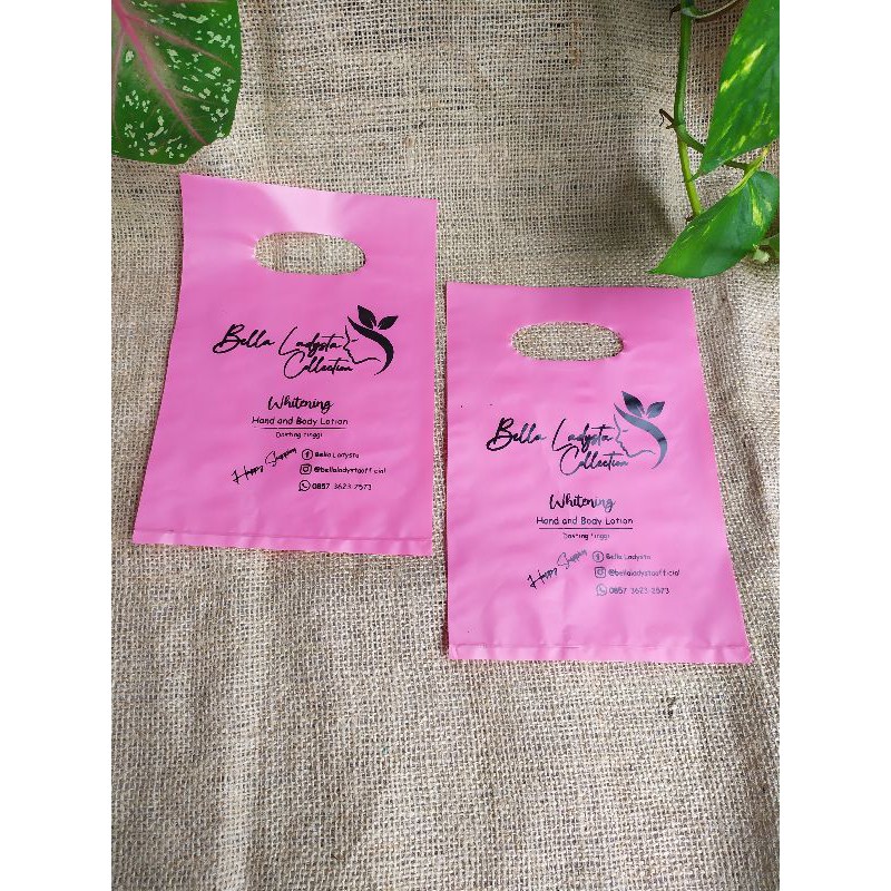 ถุงพลาสติกสกรีนขนาด 15 x 22 ซม