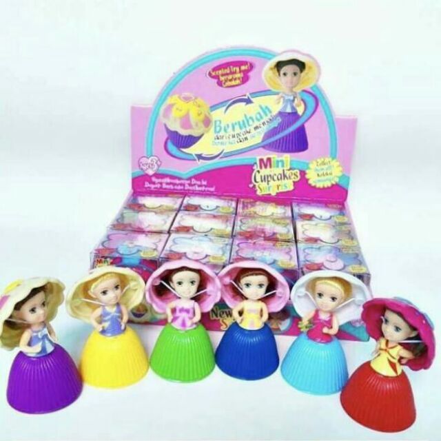 ❎❎เก็บปลายทางได้ค่ะ❎❎Surprise Mini Cupcake ตุ๊กตาคัพเค้กแปลงร่าง