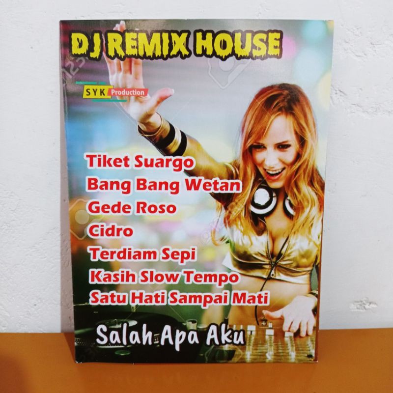 Dj REMIX HOUSE Song VCD DVD Cassette ใหม่ล่าสุด