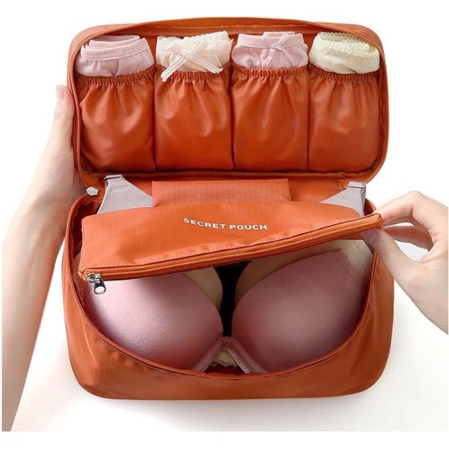 Travel Bag กระเป๋าจัดระเบียบชุดชั้นใน พาพาสะดวกทำให้กระเป๋าเป็นระเบียบ