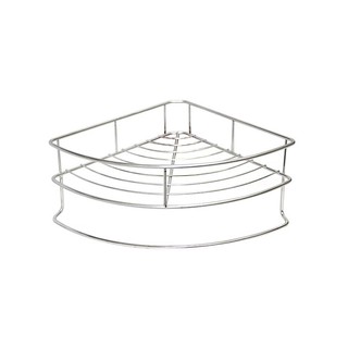 ชั้นแขวนเข้ามุม 1 ชั้น ZIM P103 สเตนเลสBATH RACK 1TIBER ZIM P103 STAINLESS