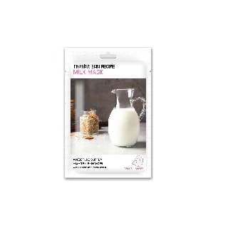 EXP 26/03/2026 MYU-NIQUE SKIN RECIPE มาส์กหน้า สูตร Milk ผิวชุ่มชื้น ลดเลือนริ้วรอย Dermedy