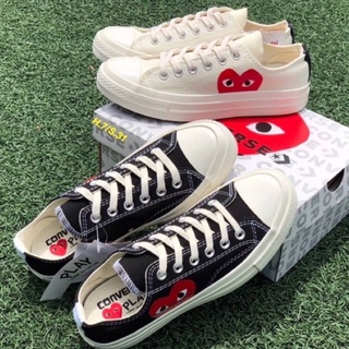 รองเท้า CONVERSE x COMME des GARÇONS PLAY Chuck Taylor All Star 70 Collection 👾⚠️ สินค้าพร้อมกล่อง