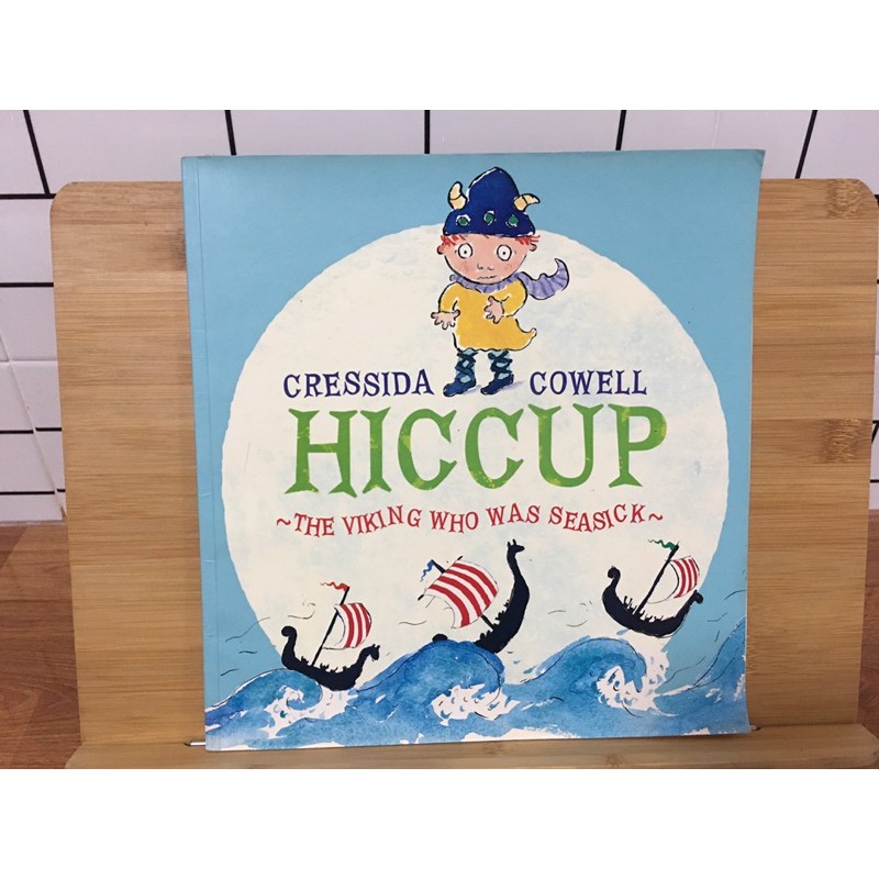 หนังสือนิทานภาษาอังกฤษ Hiccup สภาพดี 🛒79 บาทค่ะ