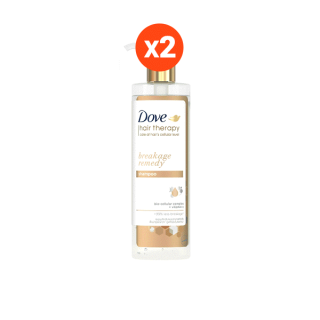 [สินค้าใหม่] โดฟ แฮร์ เทอราพี แชมพู 380 มล. x2 Dove Hair Therapy Shampoo 380 ml. x2 (เลือกสูตรด้านใน)