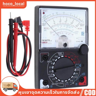 【ของแท้】มัลติมิเตอร์ มิเตอร์วัดไฟ แบบเข็ม Sunwa meter YX-360TR โอม มิเตอร์ โวลมิเตอร์