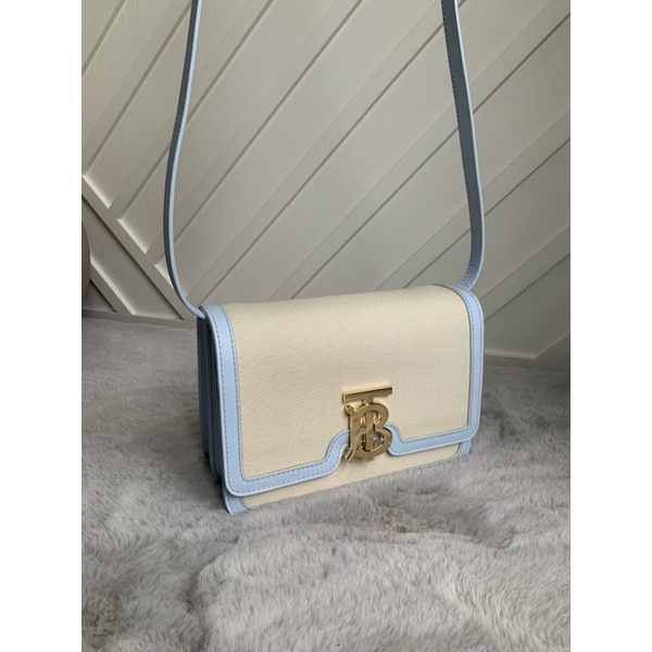 กระเป๋า burberry TB colour block shoulders bag งานออริ (มือสอง)