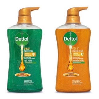 เดทตอล โกลด์ เจลอาบน้ำ ครีมอาบน้ำ แอนตี้แบคทีเรีย 500 มล. Dettol Gold Shower Gel Daily Anti-bacterial