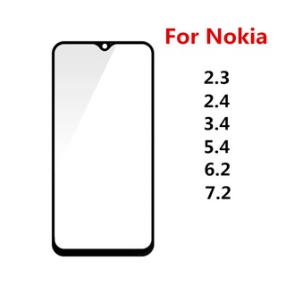 อะไหล่หน้าจอสัมผัส LCD สําหรับ Nokia 2.3 2.4 3.4 5.4 6.2 7.2