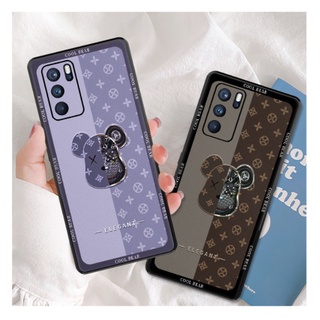 Dmy เคสโทรศัพท์มือถือแฟชั่น สําหรับ OPPO Reno 6 7z 7 pro 8T 8 8Z 6z 5 2F 4 3 2 Z A92 A94 A5 A9 A5S A15 A16 A12 A7 A93 A95 A91 A83 A76 A74 A31 A53 A59 F9 F11 pro เคสซิลิโคนนิ่ม กันกระแทก