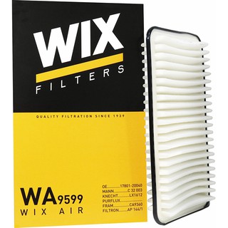 Wix ไส้กรองอากาศ แคมรี2.0/2.4 ACV30 WA9599 17801-0H020