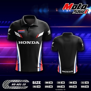 MOTOSHIRT เสื้อโปโล HONDA HO-A01-19