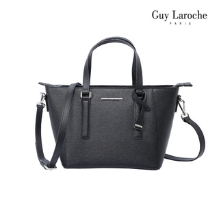 Guy Laroche กระเป๋าถือพร้อมสายสะพายยาว รุ่น GRETA 50S II ( สีดำ ) - AGH0093_BL