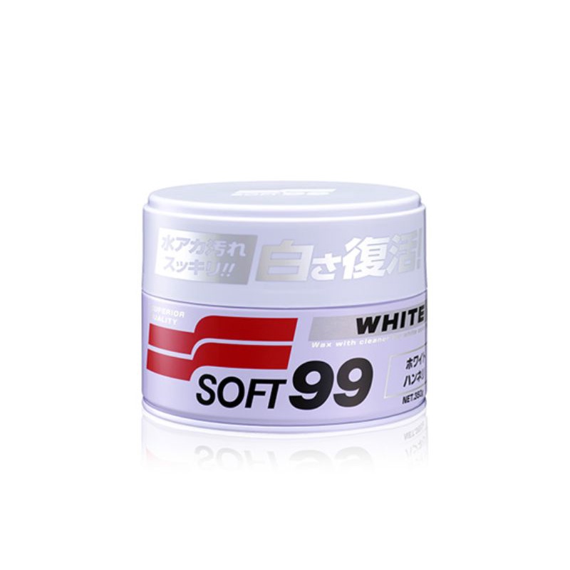 Soft99/99 White Soft Paste Car Care Coat Wax Coating Soft 99