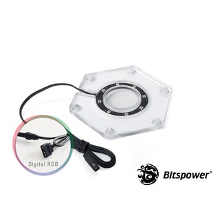 Bitspower Water Tank Hexagon Digital RGB Add-On