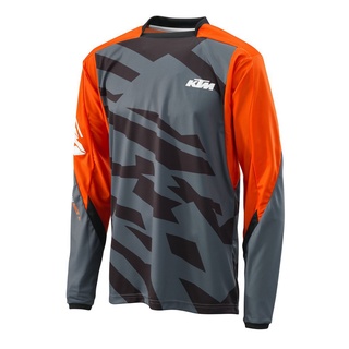  พร้อมส่ง เสื้อกีฬาแขนยาว ลาย KTM MTB Downhill สําหรับผู้ชาย